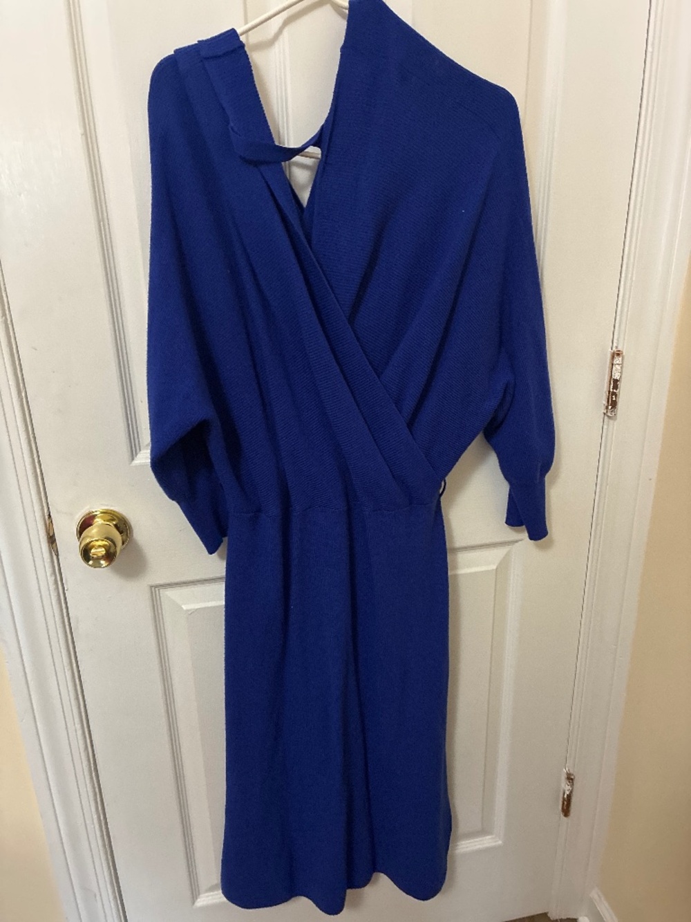 Blue dress